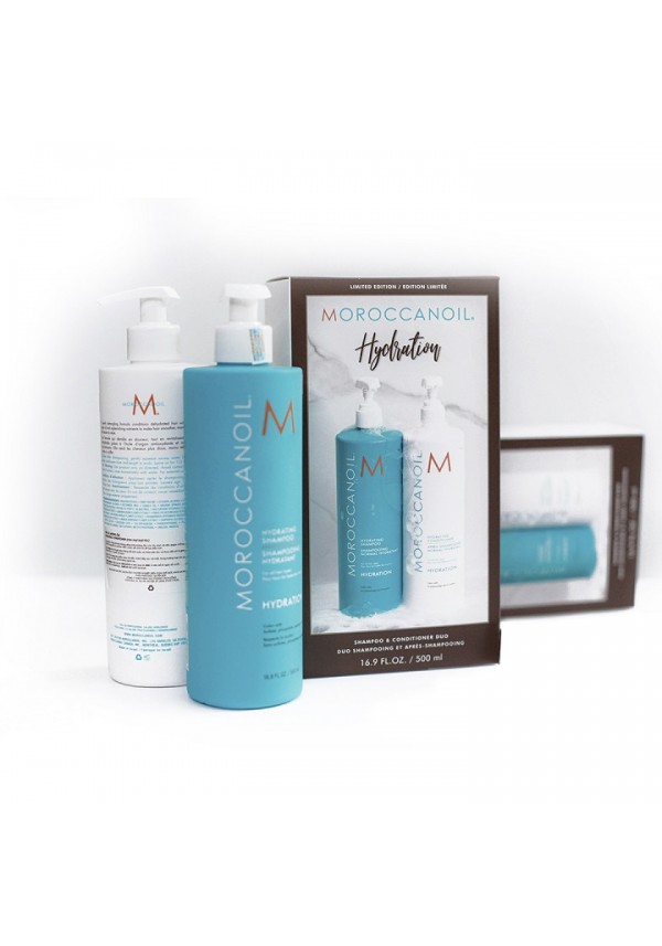 Cặp Dầu Gội Xả Moroccanoil Hydration 500ML - VTG DGM500